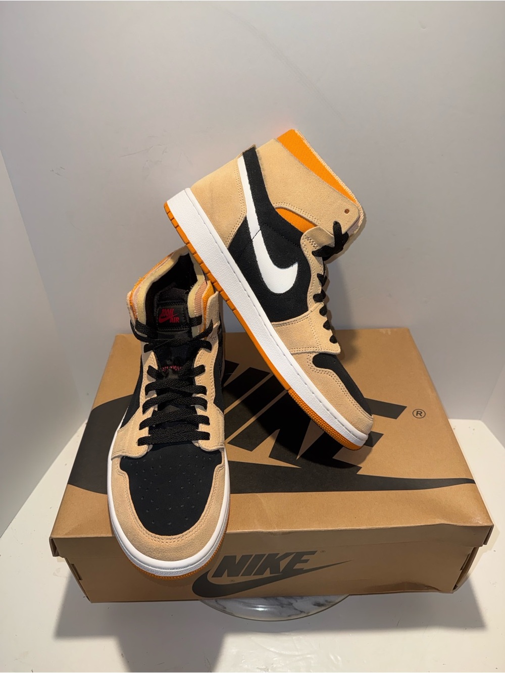 Air Jordan Air Jordan 1 High Zoom Comfort 'Pumpkin Spice' CT0978-200 Men's Shoes